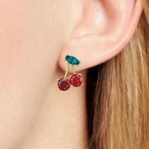 Kate Spade “Ma Cherie” Cherry Earrings